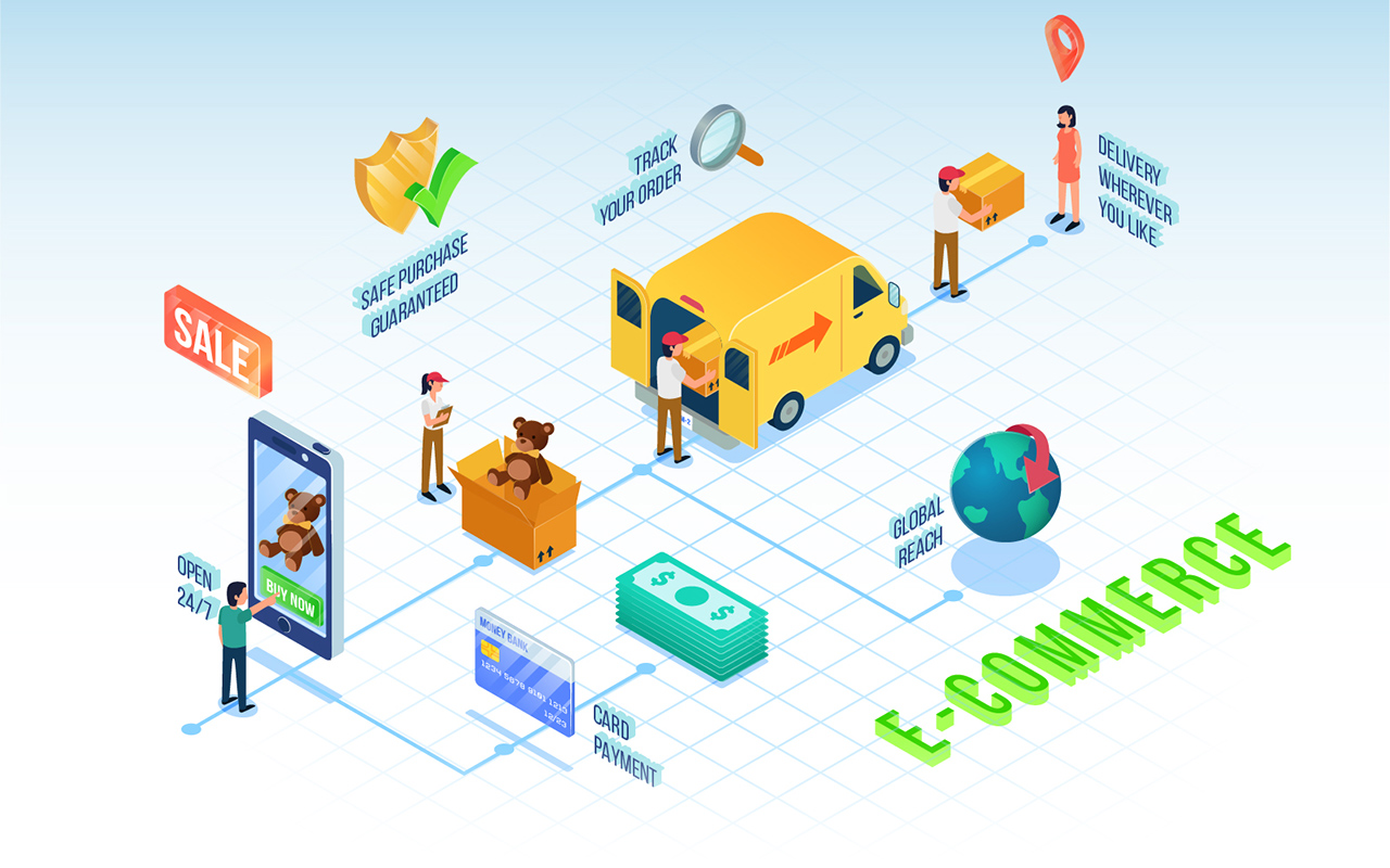 E-commerce. Designed by pikisuperstar / Freepik https://www.freepik.com